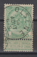 COB 56 Oblitération Centrale OLSENE - 1893-1907 Wapenschild