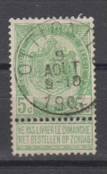 COB 56 Oblitération Centrale OTTIGNIES - 1893-1907 Coat Of Arms