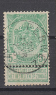 COB 56 Oblitération Centrale PERWEZ - 1893-1907 Wappen