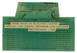 ALGERIE TELEGRAMME DE SAIGON INDOCHINE VIETNAM 1951 CONSTANTINE CENTRAL - Guerre D'Indochine / Viêt-Nam