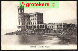 GENOVA Castello Raggio 1927 Cancel AMBULANT Genova-Milano Sez B   TRAIN CANCELLATION - Genova