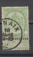 COB 56 Oblitération Centrale RENAIX - 1893-1907 Coat Of Arms