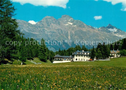 13234354 St Moritz GR Hotel Restaurant Meierei Blumenwiese Alpen St Moritz GR - Sonstige & Ohne Zuordnung