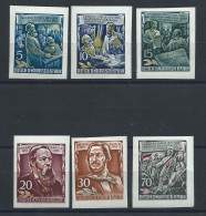 Allemagne RDA N°216/21** (MNH) 1955 N. Dentelé - Naissance De Eriedrich Engels - Ungebraucht