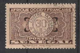 SENEGAL - 1935 - Taxe TT N°YT. 26 - 30c Brun - Oblitéré / Used - Usados