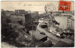 29 - BREST - Le Château Et Le Port De Guerre - Brest