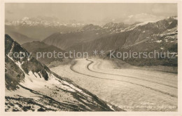 13232114 Eggishorn Blick Zur Riederfurka Und Walliseralpen Eggishorn - Autres & Non Classés