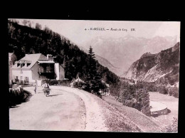 Cp, 65, Baréges, Route De Luz, Ed. Bloc Frères, N° 4, Vierge - Andere & Zonder Classificatie