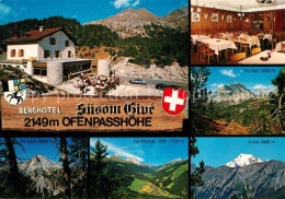 13223294 Tschierv Berghotel Suesom Give Ofenpasshoehe Ortler Piz Nair Daint Tsch - Other & Unclassified