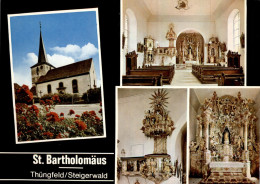 8602 SCHLÜSSELFELD - THÜNGFELD, St. Bartholomäus Kirche - Bamberg