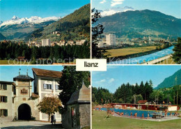 13223114 Ilanz GR Obertor Brigelserhoerner Piz Mundaun Schwimmbad Ilanz GR - Autres & Non Classés