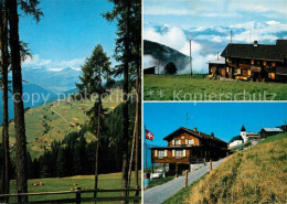 13222843 Trans Hinterrhein Gasthaus Pension Edelweis Landschaftspanorama Domlesc - Autres & Non Classés
