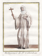 Religieuse De St. Colomban - Missionary Sisters Of St. Columban / Nun Nonne / Mönchsorden Monastic Order / Or - Prints & Engravings