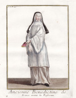 Ancienne Benedictine De France Avant La Reforme - Benediktiner Benedictines / Mönchsorden Monastic Order / Or - Prints & Engravings