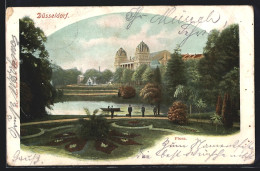 AK Düsseldorf, Flora, Parkpartie  - Duesseldorf