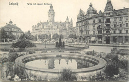 Germany Leipzig Partie Mit Neue Rathaus - Leipzig