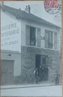 BLONDY MEUBLES ÉBENISTE  TAPISSIER MAGASIN DEVANTURE CARTE PHOTO - Fotos