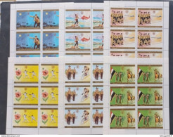 اليمن YEMEN 1982 WORLD FOOD DAY STAMP SHEET LUX RARE MNH CAT MICHEL N 1610/1615 - Jemen