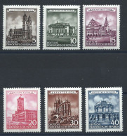 Allemagne RDA N°229/34** (MNH) 1955 - Édifices Historiques - Neufs