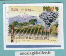 USATI ITALIA 2013 - Ref.1249A "VINI DOCG: Vino Nobile Di Montepulciano" 1 Val. - - 2011-20: Usados