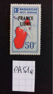 MADAGASCAR PA  51** FRANCE LIBRE - Luchtpost