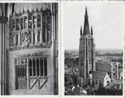 BRUGES : Eglise Notre-Dame: Oratoire Des Comtes De Gruuthuse +Eglise Notre-Dame. ( 2 Cartes ).Impeccables. - Brugge