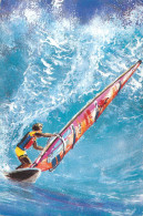 Navigation Sailing Vessels & Boats Themed Postcard Wind Surfing - Veleros