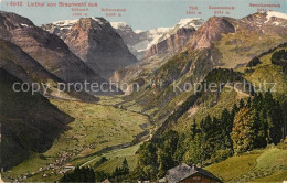 13205422 Linthal Glarus Blick Von Braunwald Linthal Glarus - Autres & Non Classés