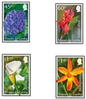 TRISTAN Da CUNHA 2024 FLORA Plants GARDEN FLOWERS - Fine Set MNH - Tristan Da Cunha