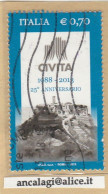 USATI ITALIA 2013 - Ref.1250 "CIVITA 25° Anniversario" 1 Val. - - 2011-20: Afgestempeld