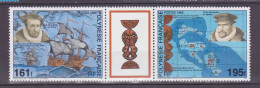 Paire Neuf** MNH 1995 Polynésie Française 400ème Anniversaire Îles MARQUISE - Unused Stamps