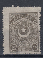 Turkey / Türkei 1923 ⁕ Star & Crescent 25 Pia. Mi.822 ⁕ 1v Used - Usados