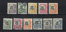 TANGANYIKA Ca.1922: Lot D' Obl. "GIRAFFE" - Tanganyika (...-1932)