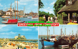 R526103 Greetings From Lowestoft. D. Constance Limited. V 9184. Multi View - Monde