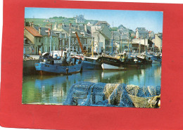 14----PORT EN BESSIN---Les Chalutiers à Quai---voir 2 Scans - Port-en-Bessin-Huppain