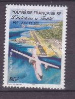 Timbre Neuf** MNH 1998 Polynésie Française Aviation Civile à TAHITI ATR 42-500 - Nuevos