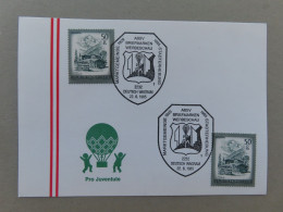 Österreich Pro Juventute - Mit Sonderstempel 22. 6. 1985 Deutsch Wagram, 1985 Markterhebung (Nr.1081) - Andere & Zonder Classificatie