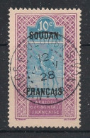 SOUDAN - 1925-26 - N°YT. 37 - Targui 10c Lilas-rose Et Bleu - Oblitéré / Used - Usati