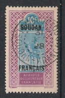 SOUDAN - 1925-26 - N°YT. 37 - Targui 10c Lilas-rose Et Bleu - Oblitéré / Used - Usados