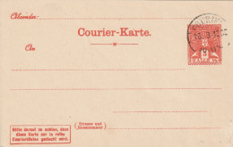 Allemagne Entier Postal Poste Privée Halle - Tarjetas