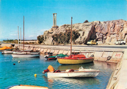 Navigation Sailing Vessels & Boats Themed Postcard Narbonne Aude Plage - Sailing Vessels