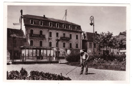RUMILLY - Hotel Du Commerce (carte Photo Animée) - Rumilly