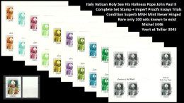 1999 USA UN World Leaders Millennium Summit MNH - Italy Vatican Holy See His Holiness Pope John Paul II - Autres & Non Classés