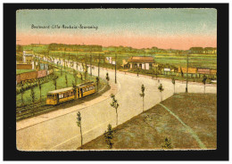 Frankreich AK Boulevard Lille Roubaix Tourcoing, Feldpost 21.4.1916 Nach Witten - Other & Unclassified