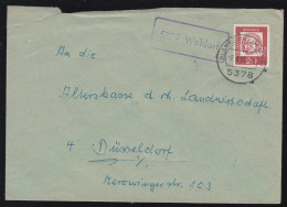 Landpost-Stempel 5379 Waldorf Auf Brief BLANKENHEIM (AHR) 2.8.63 Nach Düsseldorf - Other & Unclassified