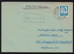 Landpost-Stempel 8802 Bonnhof Auf Drucksache HEILSBRONN 4.5.1963 - Otros & Sin Clasificación