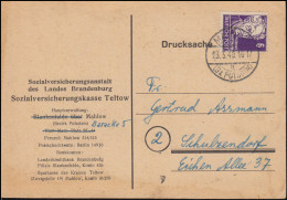 213 Hauptmann Als EF Auf Drucksache MAHLOW (Bz. POTSDAM) 23.5.1949 - Briefe U. Dokumente