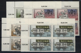 3354-3357 500 Jahre Post 1990, E-Vbl O.l. Satz ** - Unused Stamps