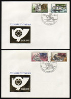 3354-3357 500 Jahre Post 1990, Satz Auf FDC - Storia Postale