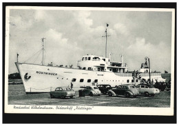Foto-AK Nordseebad Wilhelmshaven: Bäderschiff RÜSTINGEN, 10.7.1969 - Other & Unclassified